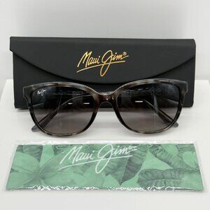 Maui Jim Honi MJ 758-11S Grey Tortoise Neutral Grey Polarized  Sunglasses NOTE